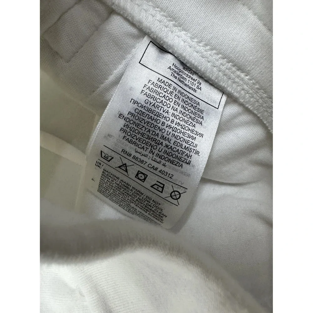 Adidas Z.N.E Men's Premium Club Fleece Shorts White / Size 3XL